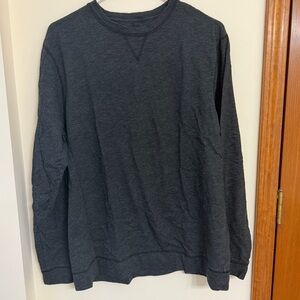 Banana Republic Charcoal Crewneck Top